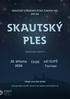 Skautský ples střediska Štika Turnov