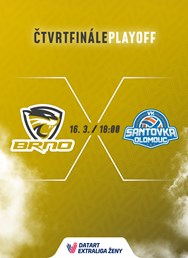 Čtvrtfinále DATART extraligy žen: Šelmy Brno - Olomouc