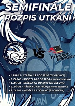 MHK Slovan Orlová - TJ Horní Benešov