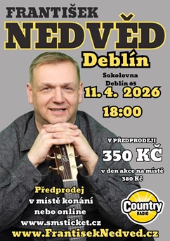 Koncert František Nedvěd