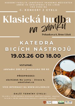 Klasická hudba na zámku (Katedra bicích nástrojů)