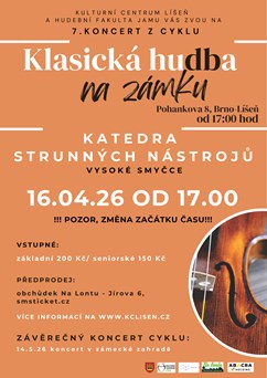 Klasická hudba na zámku (Katedra strunných nástrojů)