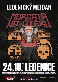 Ledenický mejdan - Morčata na útěku, Fousatej Hat, Zputnik