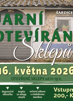 Jarní otvírání sklepů v Šardicích