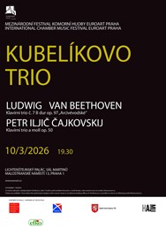7. koncert EuroArt Praha: Kubelíkovo Trio
