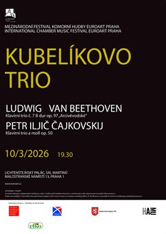 7. koncert EuroArt Praha: Kubelíkovo Trio