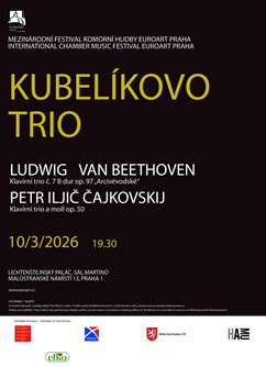 7. koncert EuroArt Praha: Kubelíkovo Trio