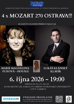 3. koncert - kompletní Mozartovy sonáty pro housle a klavír 