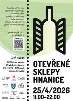 Otevřené sklepy Hnanice 2026