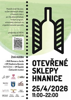 Otevřené sklepy Hnanice 2026