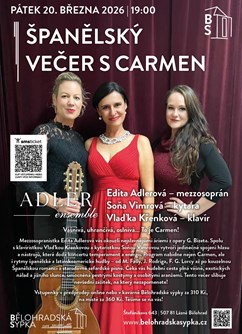Adler Ensemble: Španělský večer s Carmen