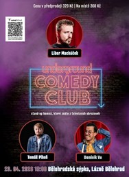 Underground Comedy Club v Lázních Bělohradu