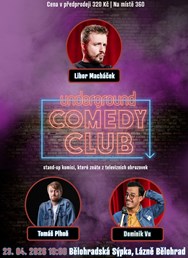 Underground Comedy Club v Lázních Bělohradu