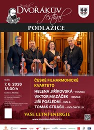 Dvořákův festival - České filharmonické kvarteto