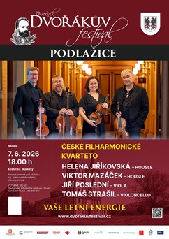 Dvořákův festival - České filharmonické kvarteto
