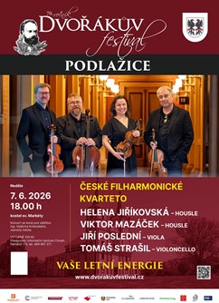 Dvořákův festival - České filharmonické kvarteto