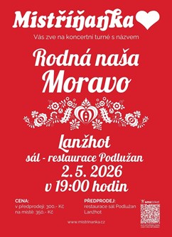 Mistříňanka "Rodná naša Moravo"