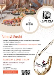 Degustace Vína a Sushi