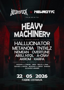 Heavy Machinery w/ Hallucinator + Metanoia