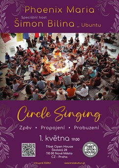 Zpěv léčivých písní s Phoenix Maria & Šimon Bilina-Ubuntu