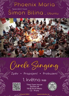 Zpěv léčivých písní s Phoenix Maria & Šimon Bilina-Ubuntu