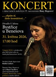 "..chytím tě, lásko levandulová.." Pocta Haně Hegerové