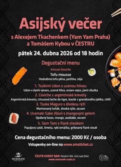 Asijský večer v ČESTR Event Bar