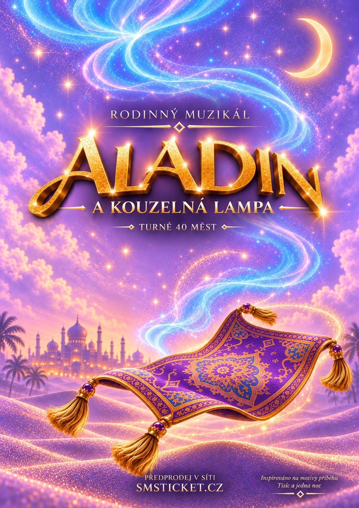 ALADIN A KOUZELNÁ LAMPA I Praha