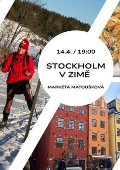 Stockholm v zimě