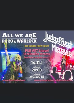 Old School Heavy Night - Doro & Warlock + Judas Priest...