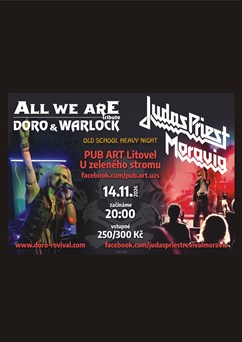 Old School Heavy Night - Doro & Warlock + Judas Priest...