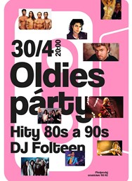 Oldies párty v Hoodbaru: 80s a 90s, DJ Folteen