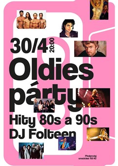 Oldies párty v Hoodbaru: 80s a 90s, DJ Folteen