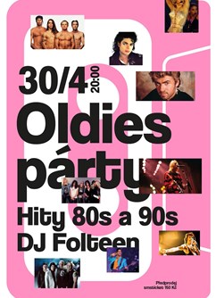 Oldies párty v Hoodbaru: 80s a 90s, DJ Folteen