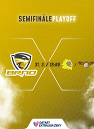 Semifinále DATART extraligy žen: Šelmy Brno - Praha/Frýdek