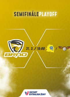 Semifinále DATART extraligy žen: Šelmy Brno - Praha/Frýdek