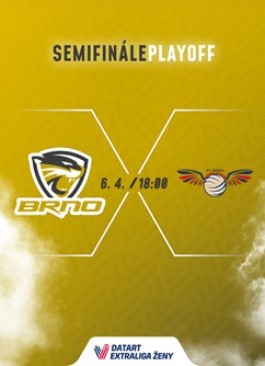 Semifinále DATART extraligy žen: Šelmy Brno - Praha/Frýdek