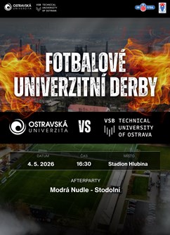 Fotbalové univerzitní derby - OSU x VŠB - TUO