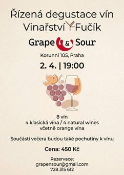 Vinařství Fučík - řízená degustace v Grape&Sour