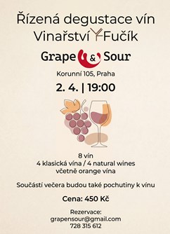 Vinařství Fučík - řízená degustace v Grape&Sour