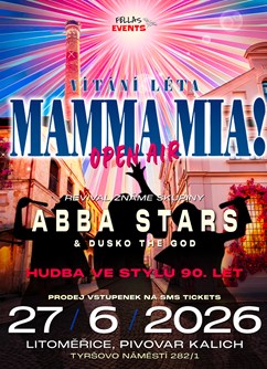 MAMMA MIA! Vítání léta open air