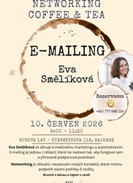 Networking Coffee & Tea s Evou Smělíkovou