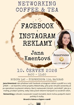 Networking Coffee & Tea s Janou Kmentovou