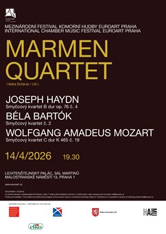 Festival EuroArt Praha, Marmen Quartet - Velká Británie