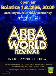 Open air symfonický koncert ABBA WORLD REVIVAL