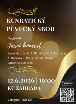 Jarní koncert Kunratického pěveckého sboru
