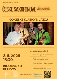 České saxofonové kvarteto  - Od české klasiky k jazzu