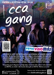 Taneční zábava s kapelou CCA GANG