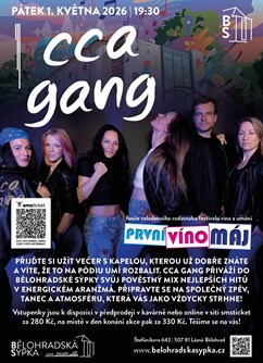 Taneční zábava s kapelou CCA GANG