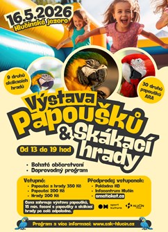 Výstava papoušků &  Skákací hrady
